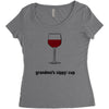 grandmas sippy cup Women's Triblend Scoop T-shirt