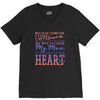 my mom is in heaven forever V-Neck Tee