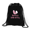 Mommy's Little Bunny Easter Themed Drawstring Bags