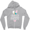 sister bunny Zipper Hoodie