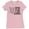 v8 global warming Ladies Fitted T-Shirt