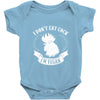 I Don't Eat Cock I'm Vegan Baby Bodysuit