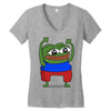 HYPERS PepeHype Women's V-Neck T-Shirt