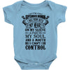 I Am A September Woman Baby Bodysuit