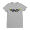 i Can't Live Without Love Vincent Van Gogh Ladies Fitted T-Shirt