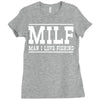 milf Ladies Fitted T-Shirt