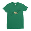 Creation of Adam Pizza Ladies Fitted T-Shirt