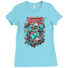off the wall Ladies Fitted T-Shirt