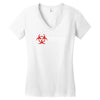 movie t shirt inspired by the film   the fly movie Women's V-Neck T-Shirt