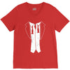 disheveled tuxedo V-Neck Tee