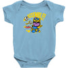 assemble! (yellow outline) Baby Bodysuit