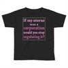 If My Uterus Toddler T-shirt
