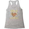 pizza is my valentine 3 Racerback Tank
