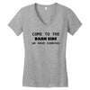 come to the dark side we have cookies t shirt x large funny awesome st Women's V-Neck T-Shirt