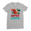super dude Ladies Fitted T-Shirt