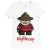 nightmare f Ladies Fitted T-Shirt