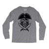 skull with beard Long Sleeve Shirts