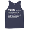 Feminism Noun Tank Top
