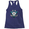 quebec nordiques unused logo Racerback Tank