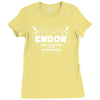 save endor Ladies Fitted T-Shirt