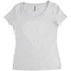 dripping diamond Women's Triblend Scoop T-shirt