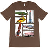 thunderbirds vehicles, ideal gift, birthday present T-Shirt