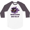 rick gastly 3/4 Sleeve Shirt