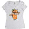 pupkin spice latte Women's Triblend Scoop T-shirt