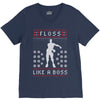 floss like a boss V-Neck Tee