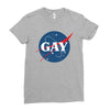 Nasa Parody Gay Ladies Fitted T-Shirt