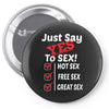 Yes To Sex! Pin-back button