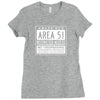 area 51 Ladies Fitted T-Shirt