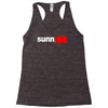 sunn amplifiers amp band guitar Racerback Tank
