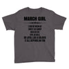Super March Girl Youth Tee