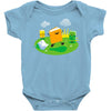 no jacket required Baby Onesie