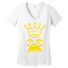 king Women's V-Neck T-Shirt