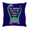 myth understood Throw Pillow