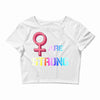 Women's March We are Strong Crop Top