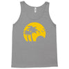 beach silhouette birds sand sunset Tank Top