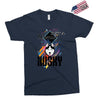 who loves husky Exclusive T-shirt