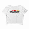 Fire Black Crop Top