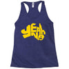 yeah nah Racerback Tank