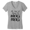 It's Just A Bunch Of Hocus Pocus Women's V-Neck T-Shirt