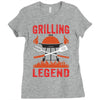 Grilling Legend Ladies Fitted T-Shirt