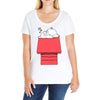 totoro peanut Ladies Curvy T-Shirt