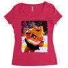 gritty Women's Triblend Scoop T-shirt