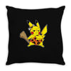 caveman mouse Throw Pillow