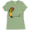 pencil monster Ladies Fitted T-Shirt