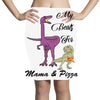 mama &amp; pizza dinasour Pencil Skirts