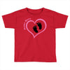 Baby Girl with Heart Any Name Customized Toddler T-shirt